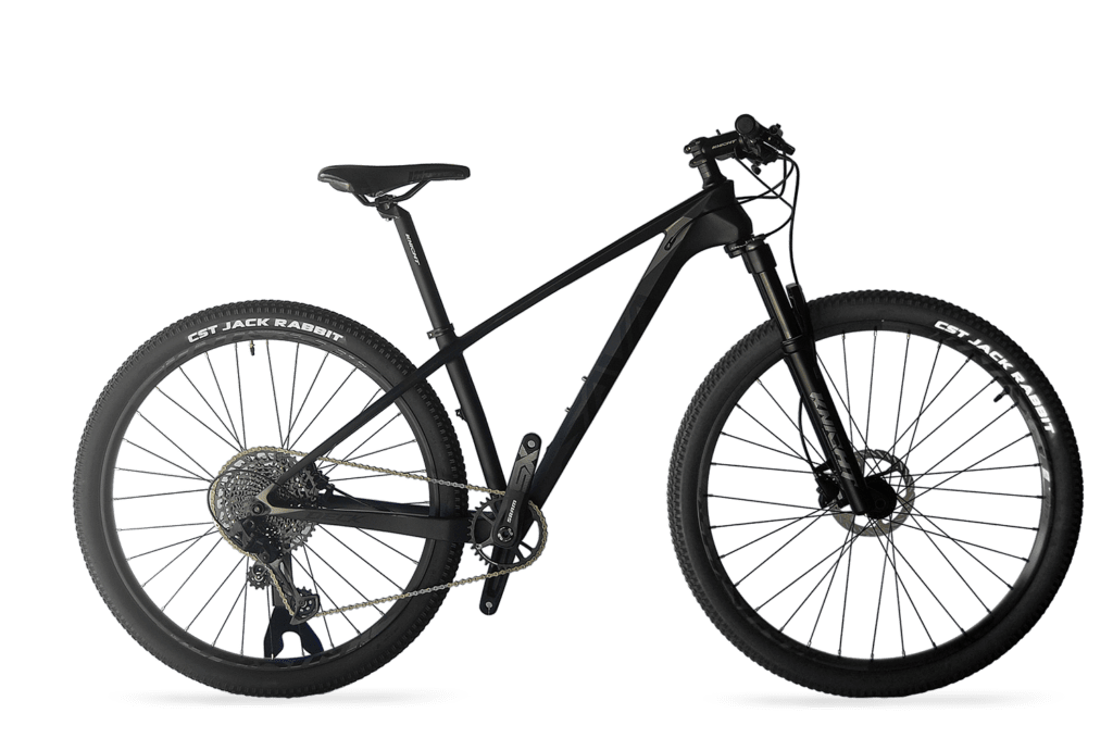 bicicleta sava carbono preta